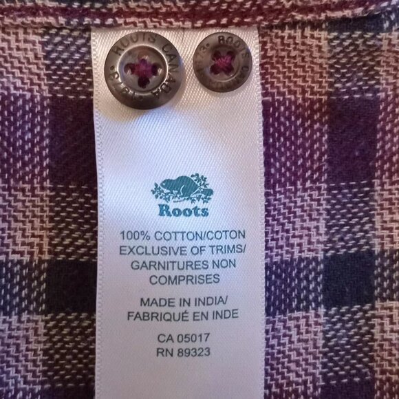 Roots Plaid Shirt - Picture 7 of 7